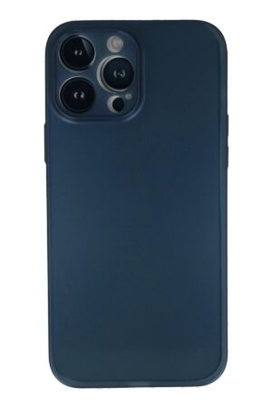iPhone 13 Pro Max Kılıf PP Ultra İnce Kapak - Mavi-(5796)