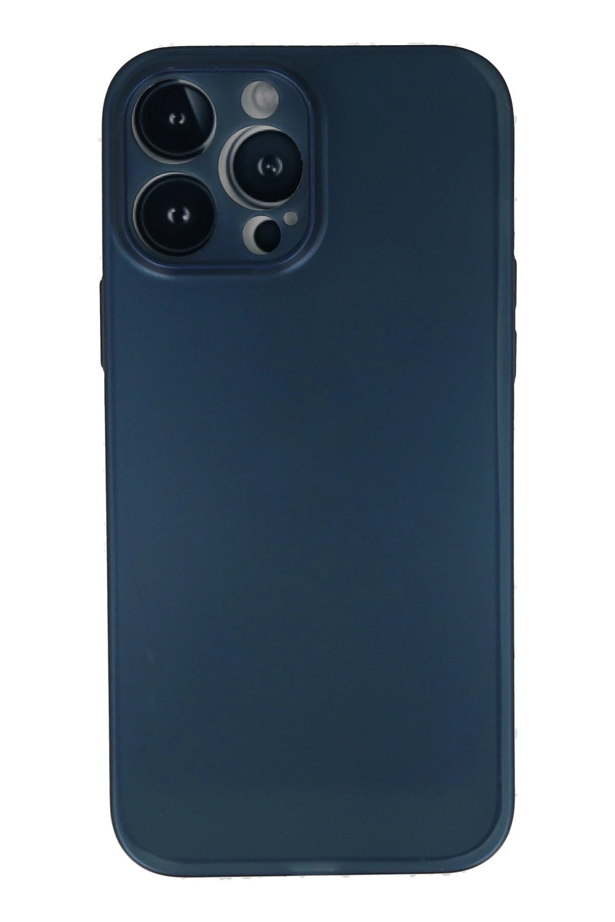 iPhone 13 Pro Max Kılıf PP Ultra İnce Kapak - Mavi-(5796)