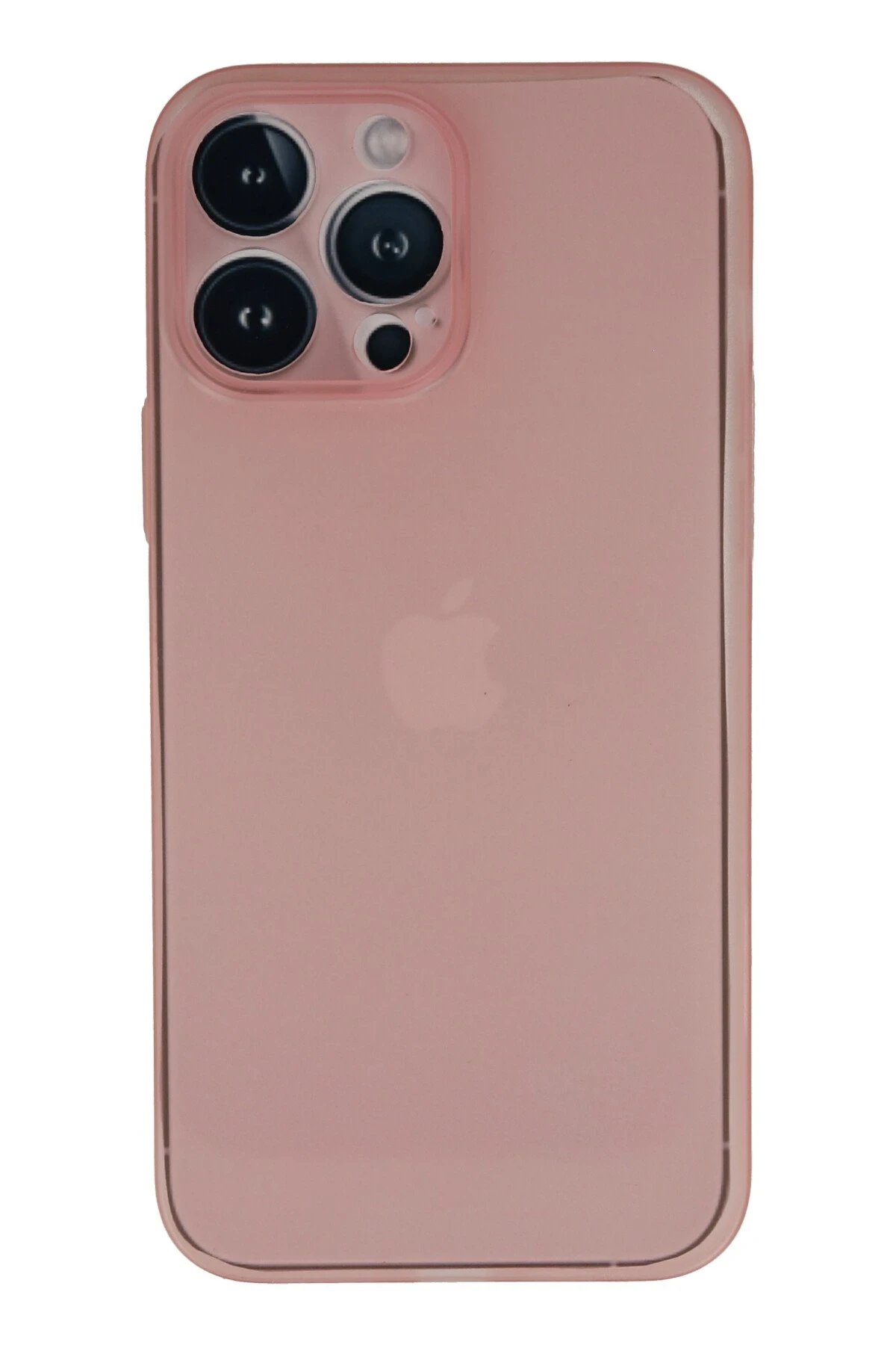 iPhone 13 Pro Max Kılıf PP Ultra İnce Kapak - Pembe-(5796)