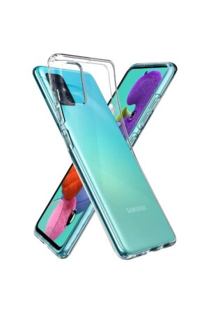 Samsung Galaxy A03S Kılıf Lüx Şeffaf Silikon-(5796)