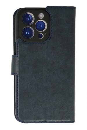 iPhone 13 Pro Max Kılıf Trend S Plus Kapaklı Kılıf - Lacivert-(5796)