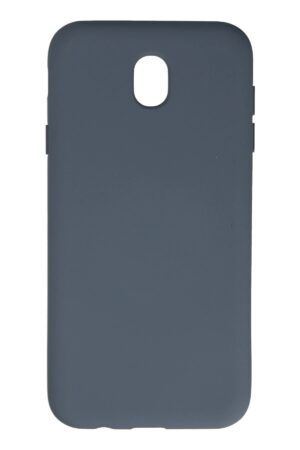 Samsung Galaxy J7 Pro / J730 Kılıf Nano içi Kadife Silikon - Gri-(5796)