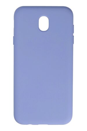 Samsung Galaxy J7 Pro / J730 Kılıf Nano içi Kadife Silikon - Lila-(5796)