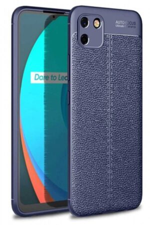 Realme C11 Kılıf Auto Focus Kapak - Lacivert-(5796)