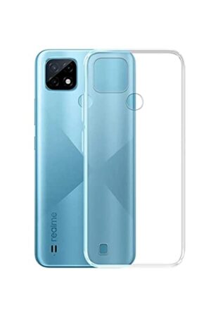 Realme C25s Kılıf Lüx Şeffaf Silikon-(5796)