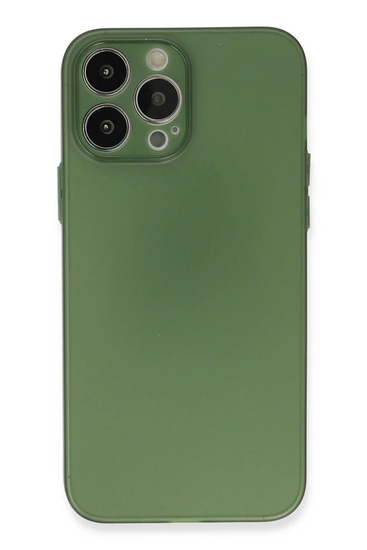 iPhone 13 Pro Kılıf Puma Silikon - Yeşil-(5796)