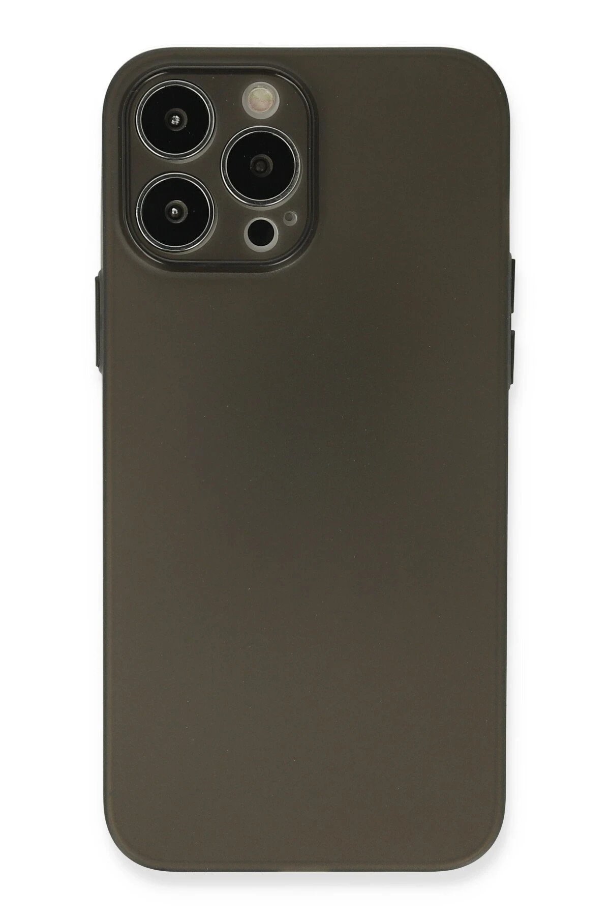 iPhone 13 Pro Kılıf Puma Silikon - Gri-(5796)