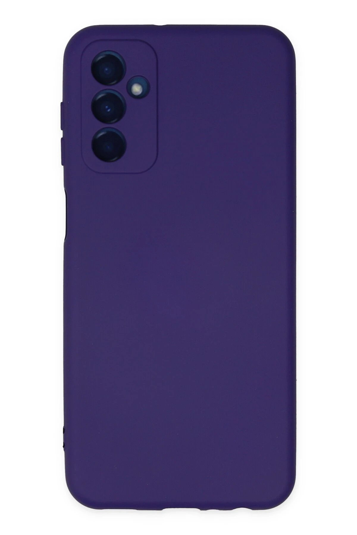 Samsung Galaxy M23 Kılıf Nano içi Kadife Silikon - Mor-(5796)