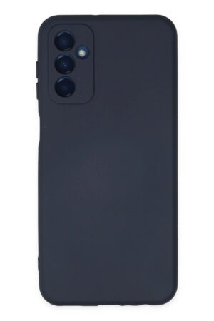 Samsung Galaxy M23 Kılıf Nano içi Kadife Silikon - Lacivert-(5796)