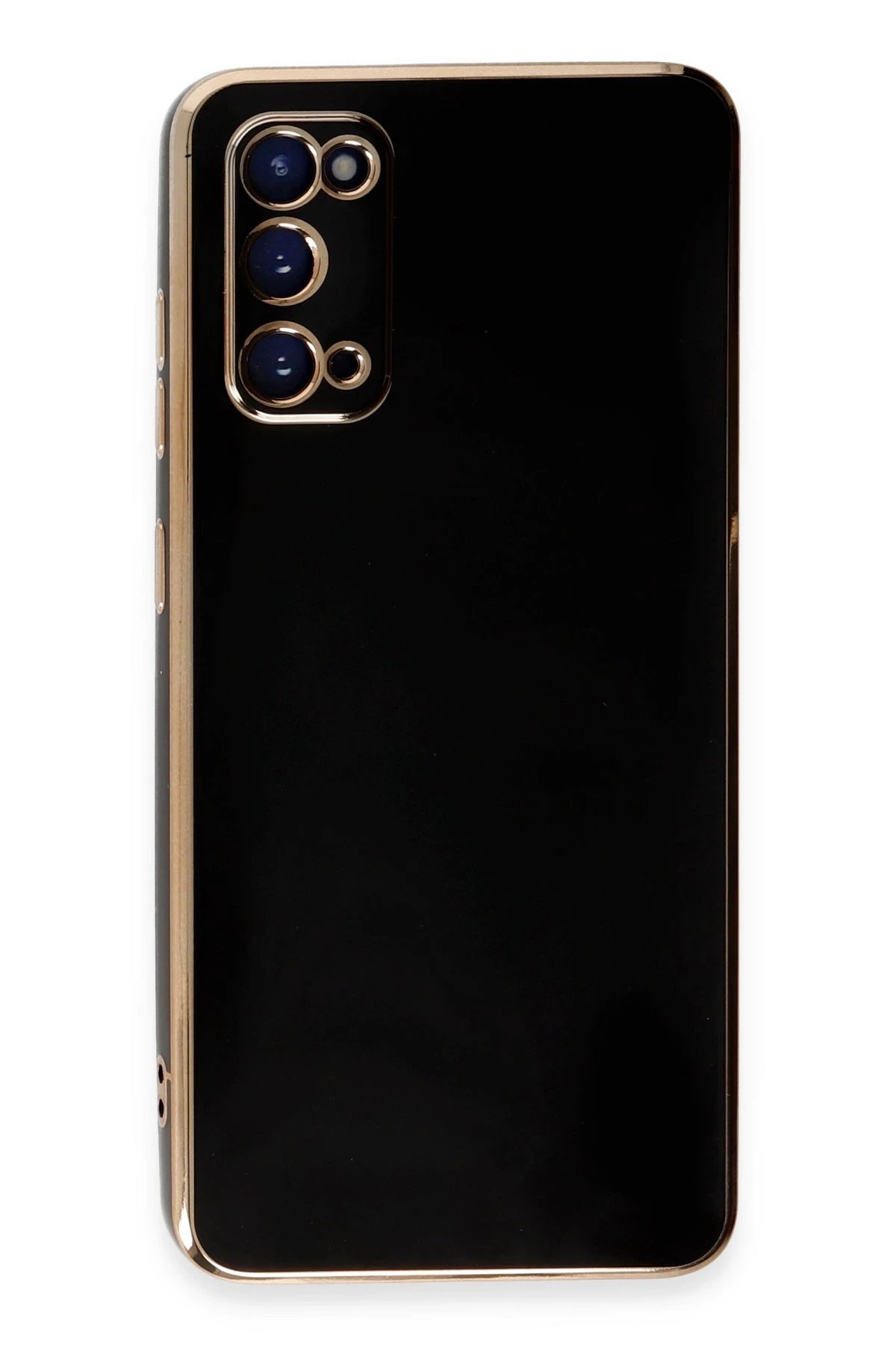 Samsung Galaxy S20 Kılıf Volet Silikon - Siyah-(5796)