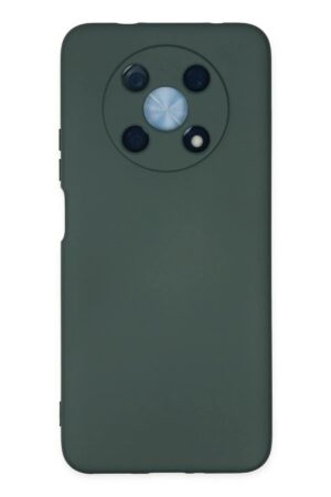 Huawei Nova Y90 Kılıf Nano içi Kadife Silikon - Koyu Yeşil-(5796)