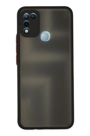 İnfinix Hot 10 Play Kılıf Montreal Silikon Kapak - Siyah-(5796)