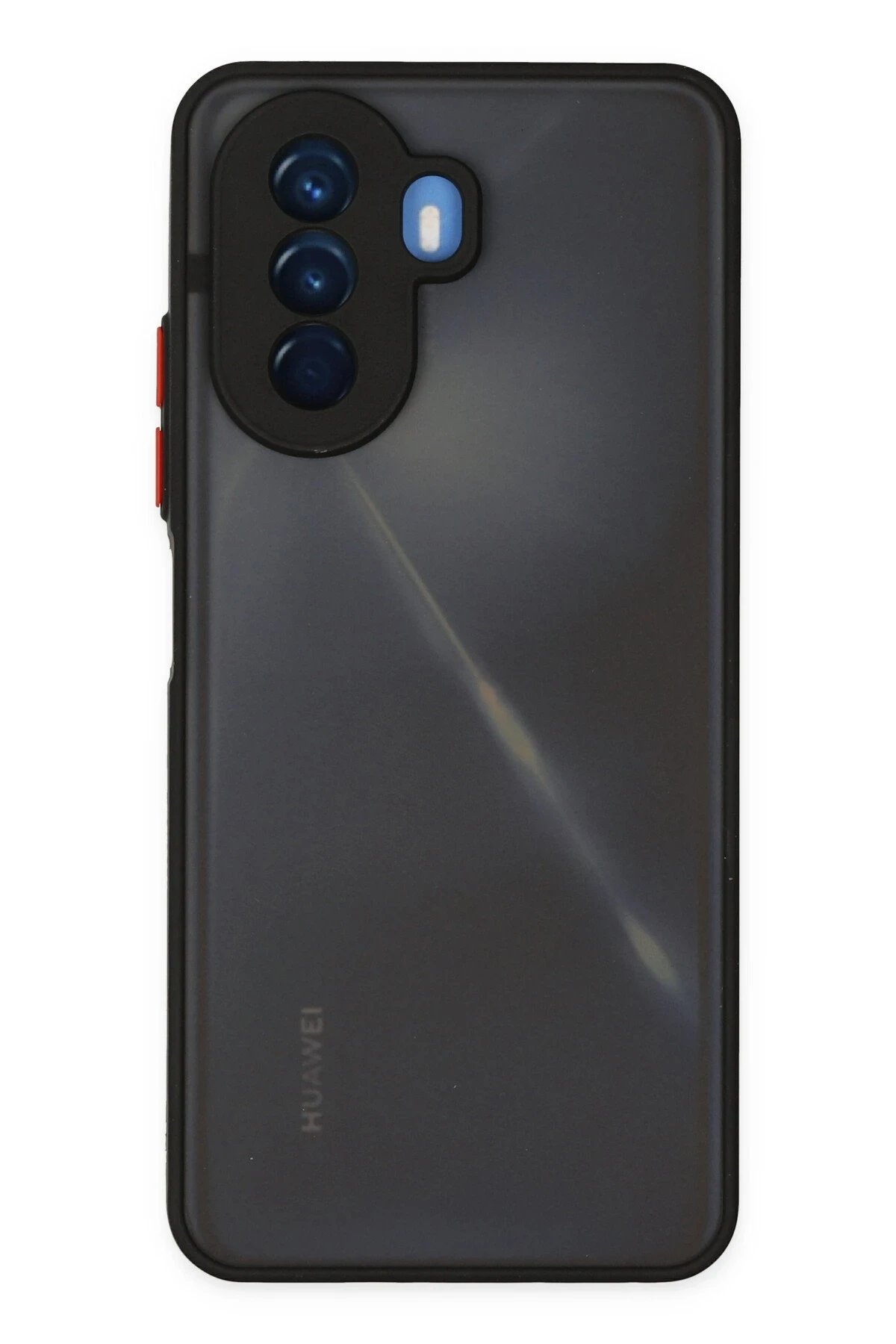 Huawei Nova Y70 Kılıf Montreal Silikon Kapak - Siyah-(5796)