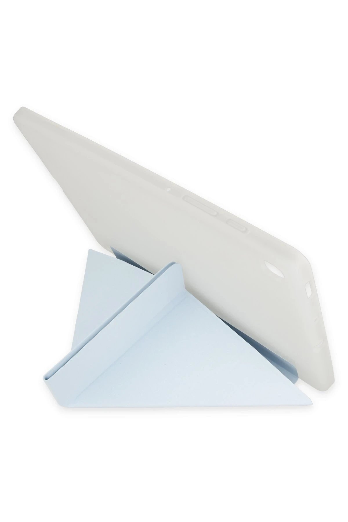 Samsung Galaxy T737 Tab S7 FE 12.4 Kılıf Kalemlikli Mars Tablet Kılıfı - Mavi-(5796) - Görsel 2