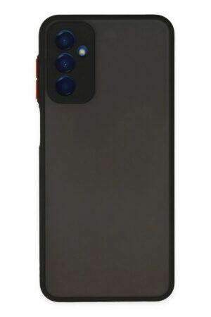 Samsung Galaxy M13 Kılıf Montreal Silikon Kapak - Siyah-(5796)