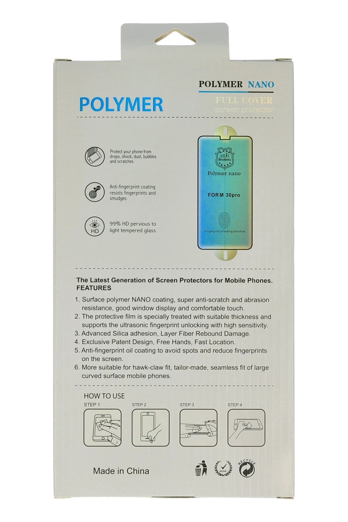 iPhone 14 Pro Polymer Nano Ekran Koruyucu-(5796) - Görsel 2