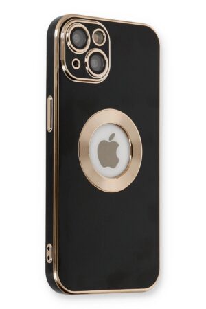 iPhone 14 Plus Kılıf Store Silikon - Siyah-(5796)