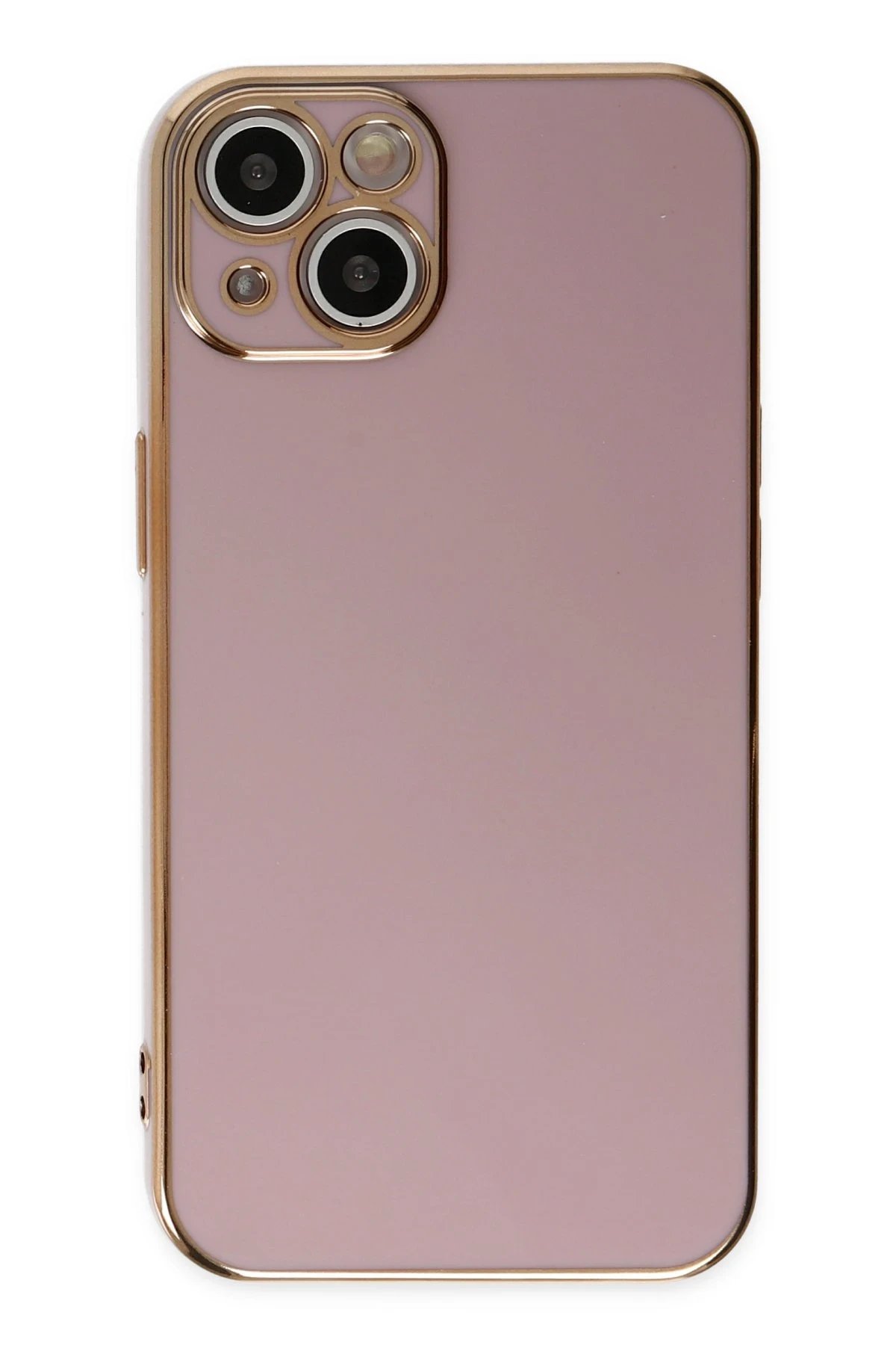 iPhone 14 Kılıf Volet Silikon - Mor-(5796) - Görsel 2