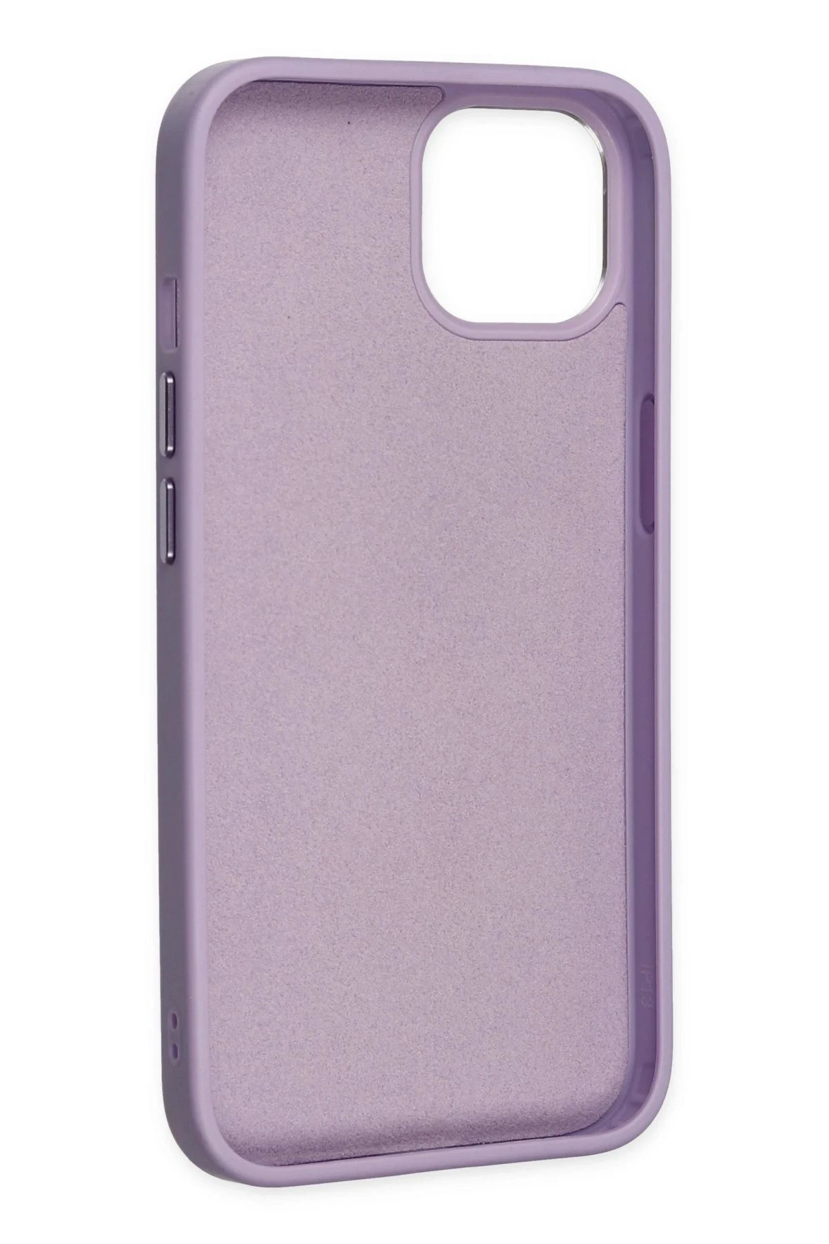 iPhone 14 Plus Kılıf Asya Deri Silikon - Lila-(5796) - Görsel 4