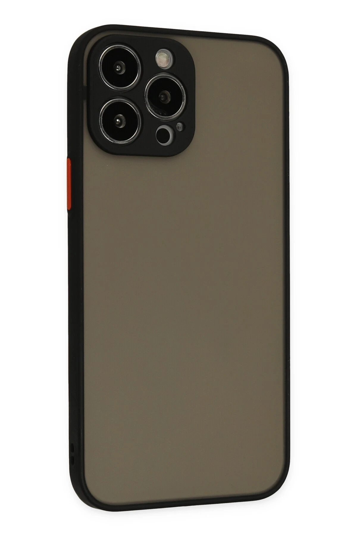 iPhone 14 Pro Kılıf Montreal Silikon Kapak - Siyah-(5796) - Görsel 2