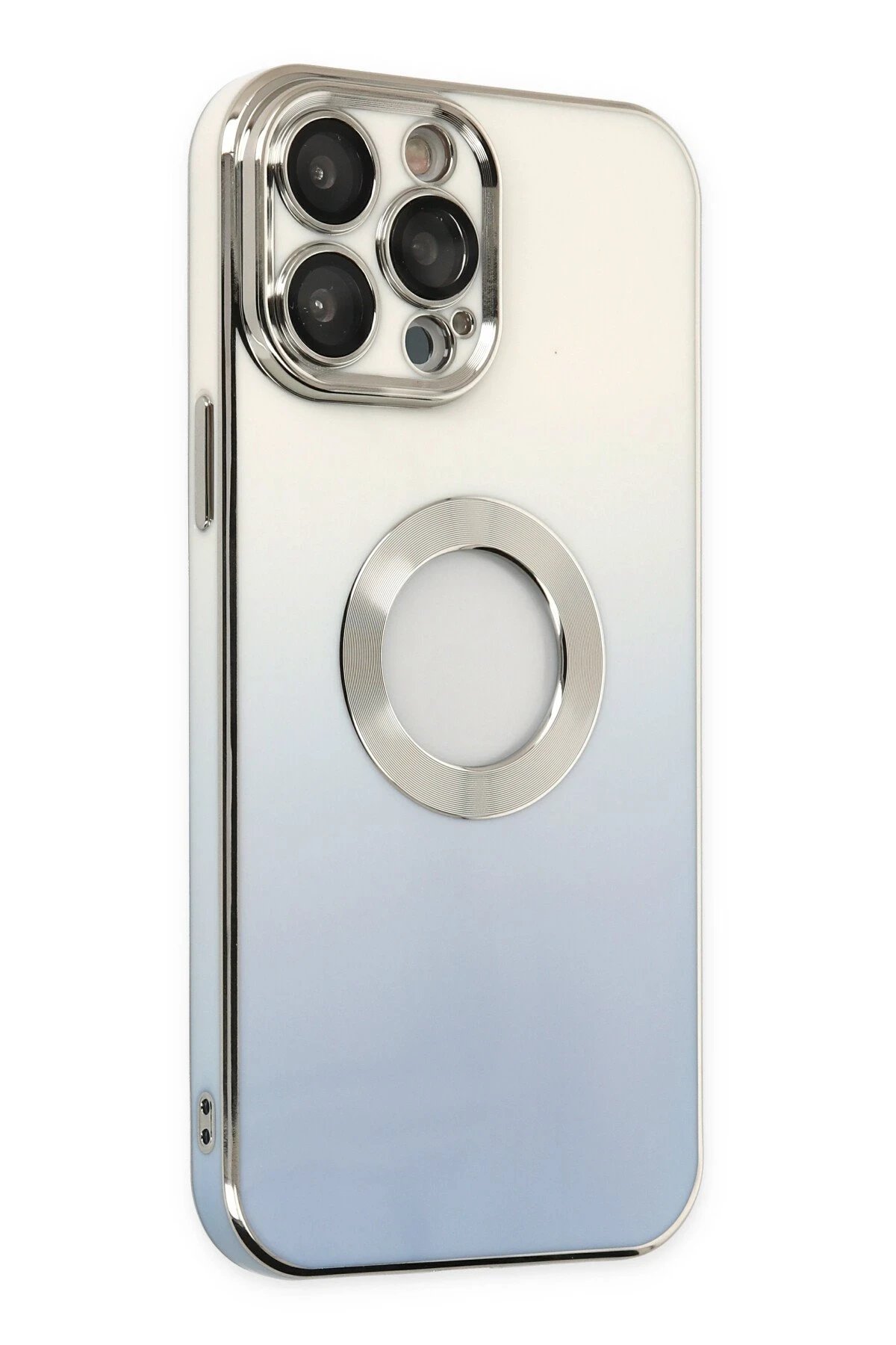 iPhone 13 Pro Kılıf Best Silikon - Mavi-(5796) - Görsel 2