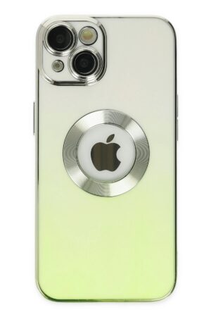 iPhone 14 Plus Kılıf Best Silikon - Yeşil-(5796)