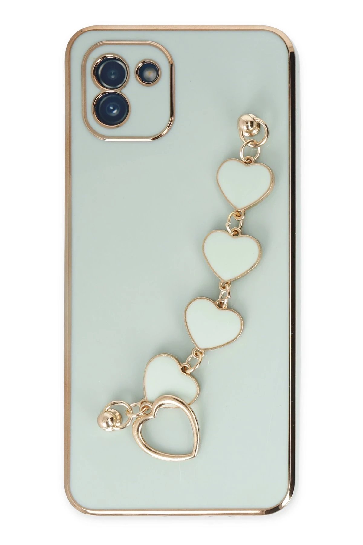 Samsung Galaxy A03 Kılıf Esila Silikon - Su Yeşili-(5796) - Görsel 2