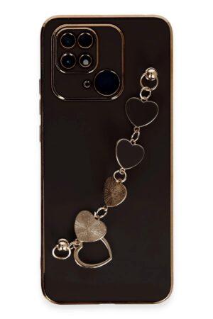 Xiaomi Redmi 10C Kılıf Esila Silikon - Siyah-(5796)