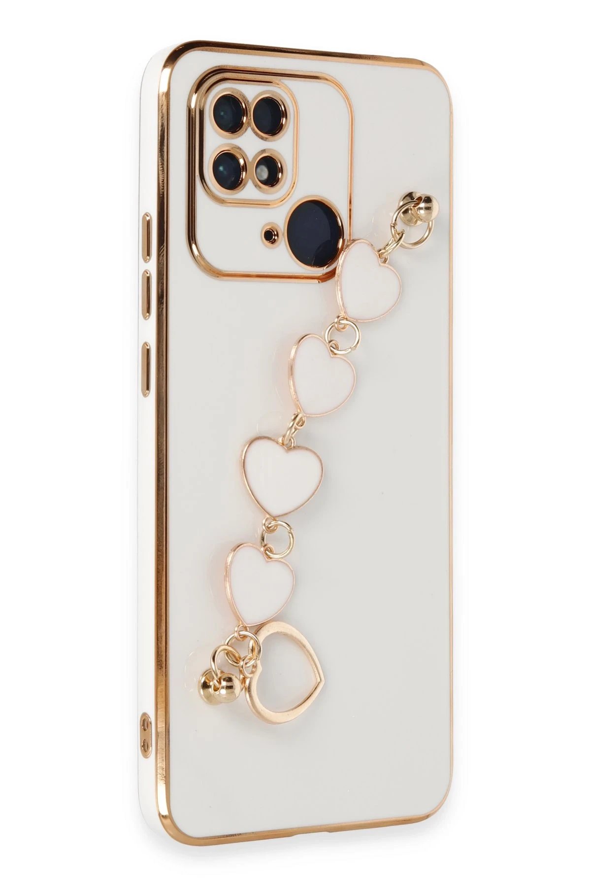 Xiaomi Redmi 10C Kılıf Esila Silikon - Beyaz-(5796) - Görsel 2