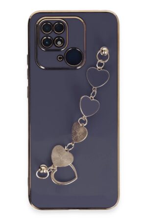 Xiaomi Redmi 10C Kılıf Esila Silikon - Gri-(5796)