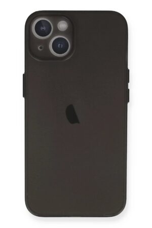 iPhone 14 Plus Kılıf PP Ultra İnce Kapak - Gri-(5796)
