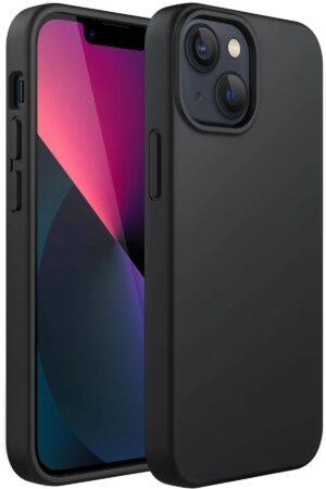 iPhone 14 Plus Kılıf First Silikon - Siyah-(5796)