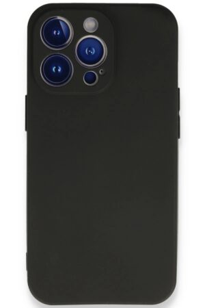 iPhone 14 Pro Kılıf First Silikon - Siyah-(5796)
