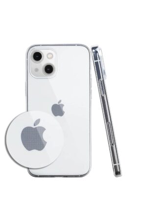 iPhone 14 Kılıf Lüx Şeffaf Silikon-(5796)