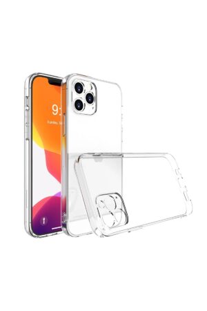 iPhone 14 Pro Max Kılıf Lüx Şeffaf Silikon-(5796)