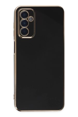 Samsung Galaxy M23 Kılıf Volet Silikon - Siyah-(5796)