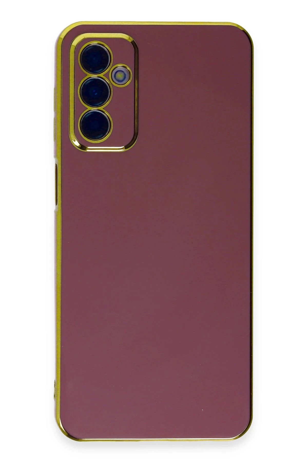 Samsung Galaxy M23 Kılıf Volet Silikon - Kırmızı-(5796)