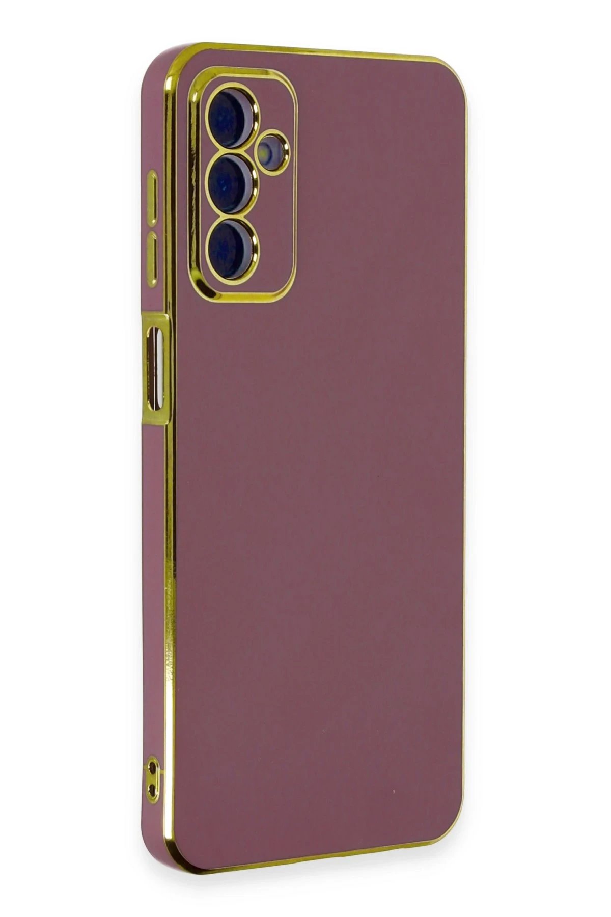 Samsung Galaxy M23 Kılıf Volet Silikon - Kırmızı-(5796) - Görsel 2