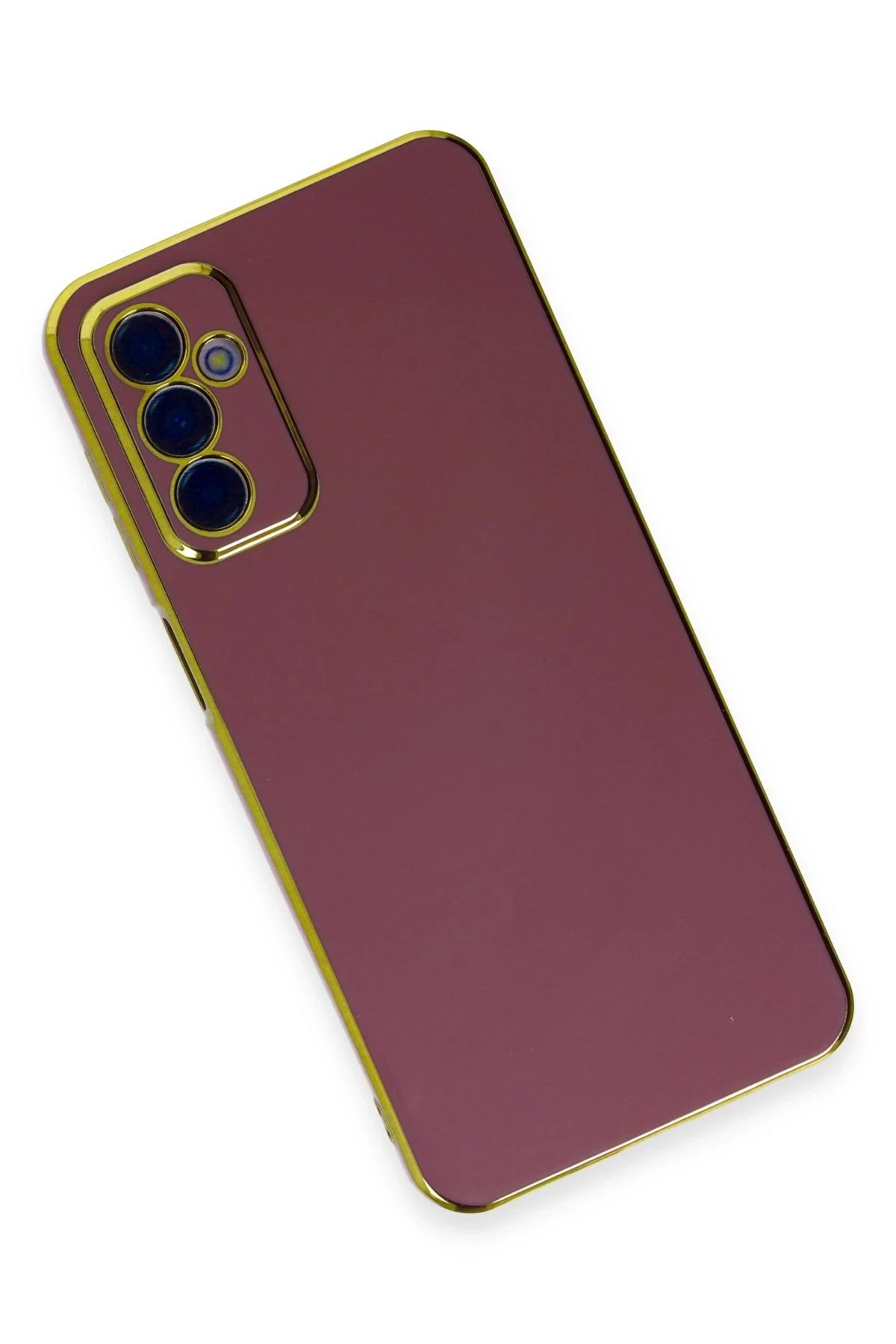 Samsung Galaxy M23 Kılıf Volet Silikon - Kırmızı-(5796) - Görsel 3