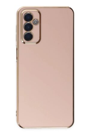 Samsung Galaxy M23 Kılıf Volet Silikon - Pembe-(5796)