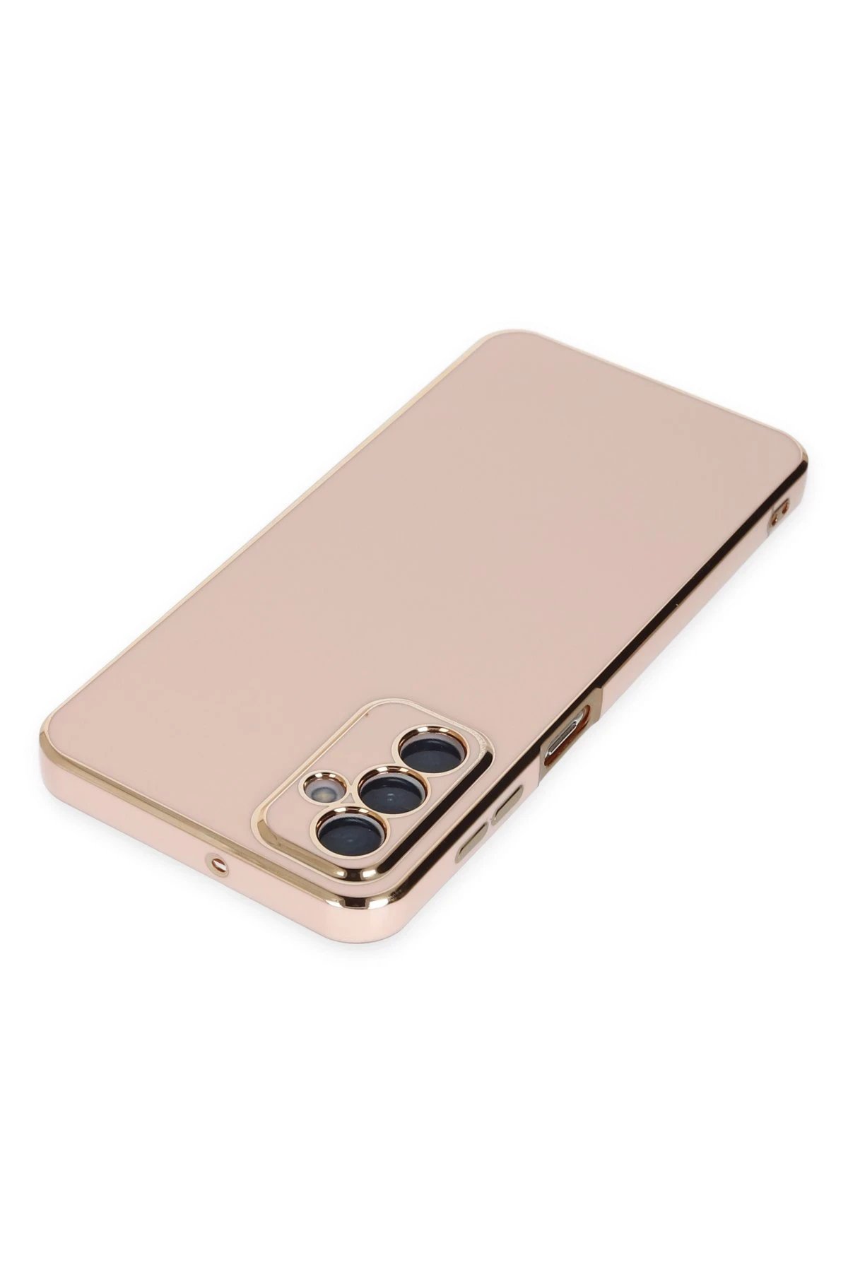 Samsung Galaxy M23 Kılıf Volet Silikon - Pembe-(5796) - Görsel 4