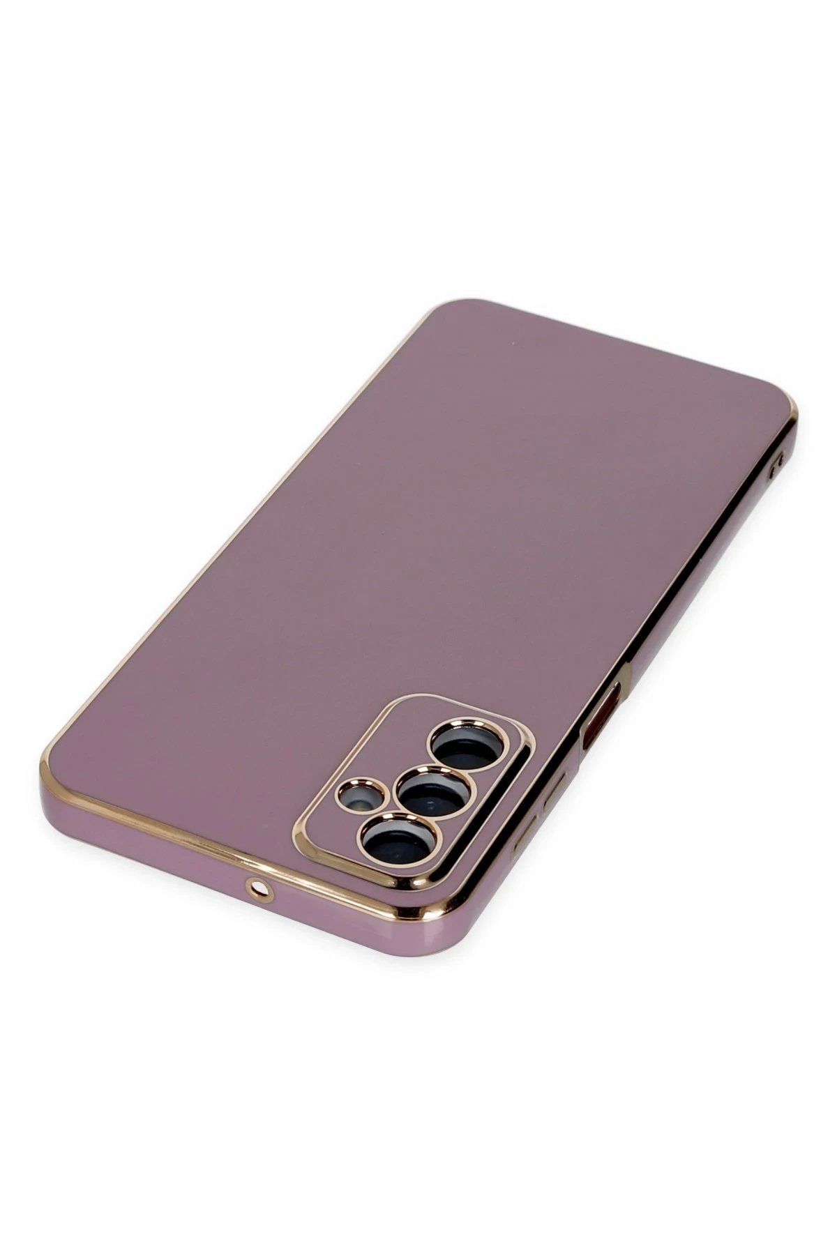 Samsung Galaxy M23 Kılıf Volet Silikon - Mor-(5796) - Görsel 4