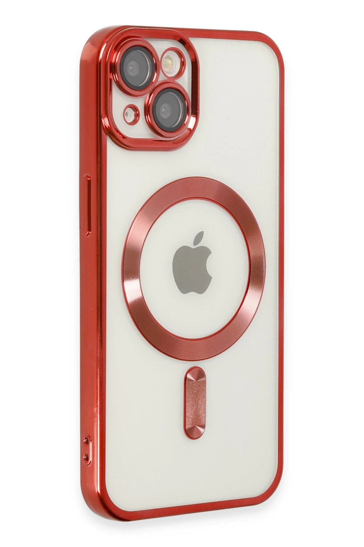 iPhone 14 Plus Kılıf Kross Magneticsafe Kapak - Kırmızı-(5796) - Görsel 2