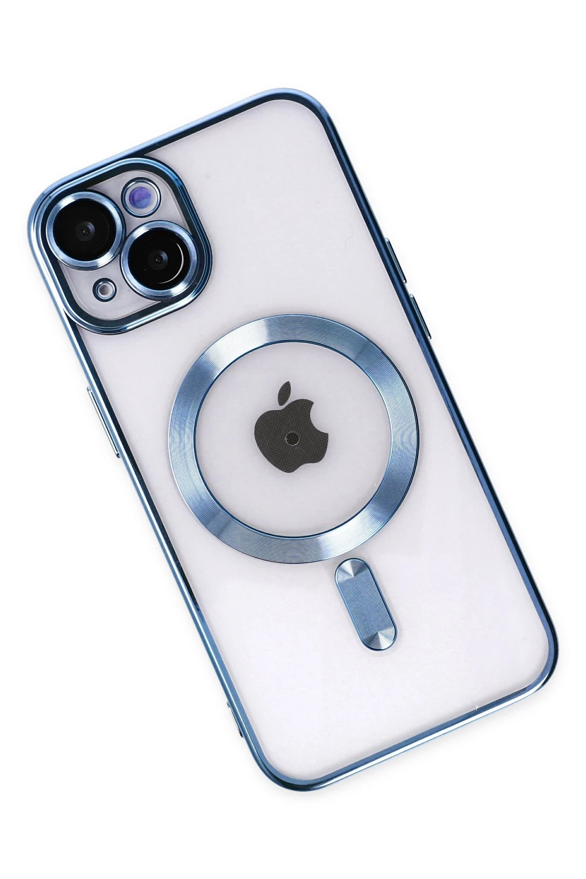 iPhone 14 Plus Kılıf Kross Magneticsafe Kapak - Sierra Blue-(5796) - Görsel 3