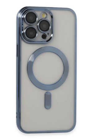 iPhone 14 Pro Max Kılıf Kross Magneticsafe Kapak - Sierra Blue-(5796)