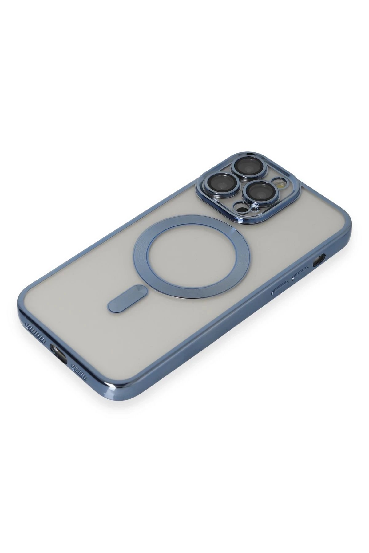 iPhone 14 Pro Max Kılıf Kross Magneticsafe Kapak - Sierra Blue-(5796) - Görsel 4