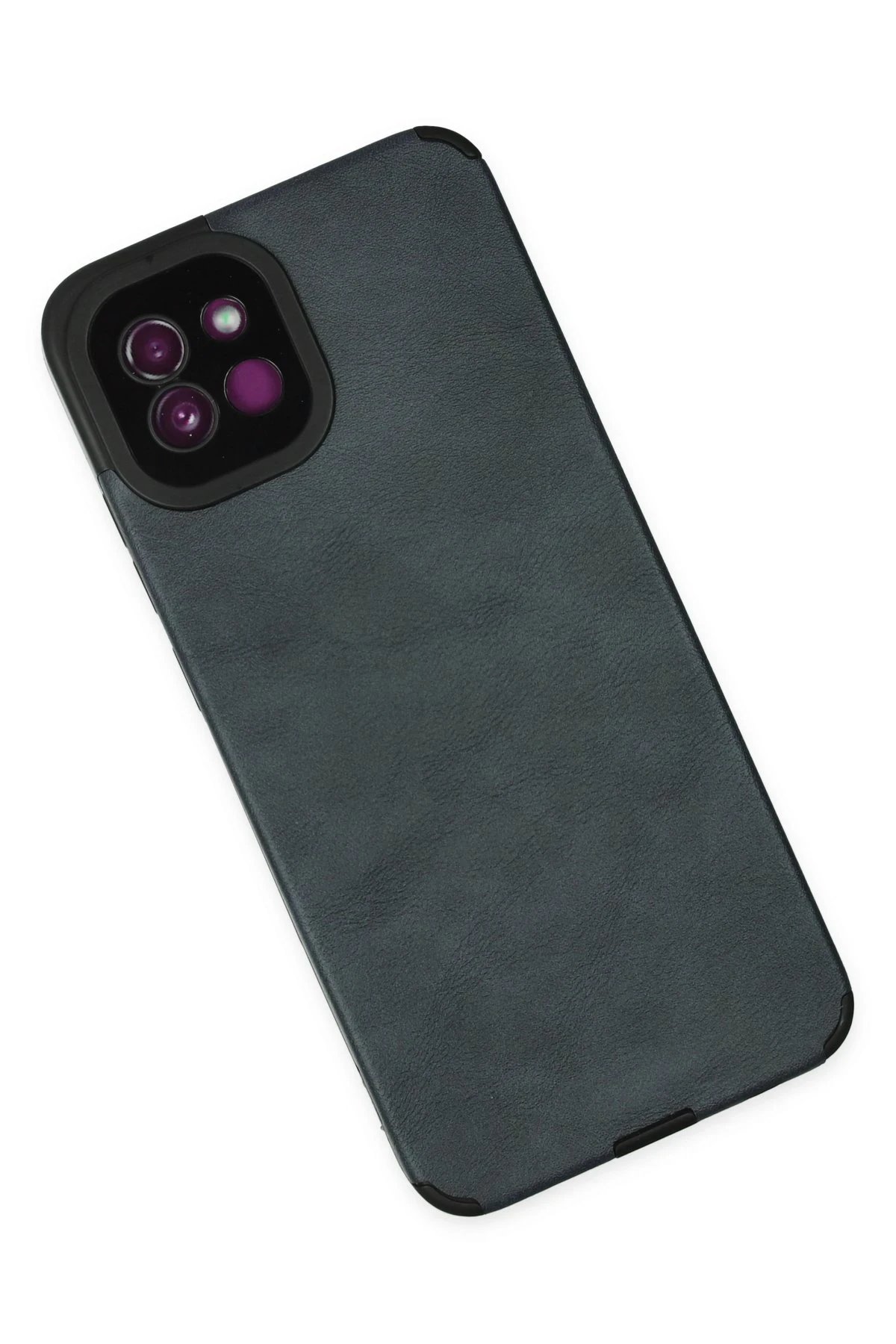 Samsung Galaxy A03 Kılıf Loop Deri Silikon - Lacivert-(5796) - Görsel 3