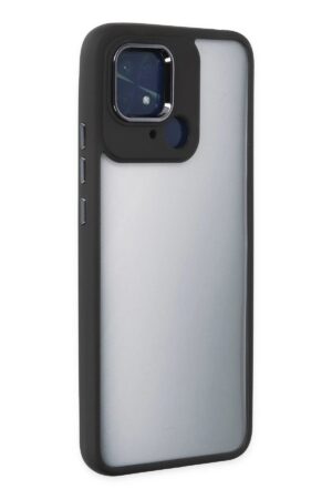Xiaomi Redmi 10C Kılıf Dora Kapak - Siyah-(5796)