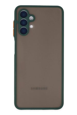 Samsung Galaxy A04S Kılıf Montreal Silikon Kapak - Yeşil-(5796)