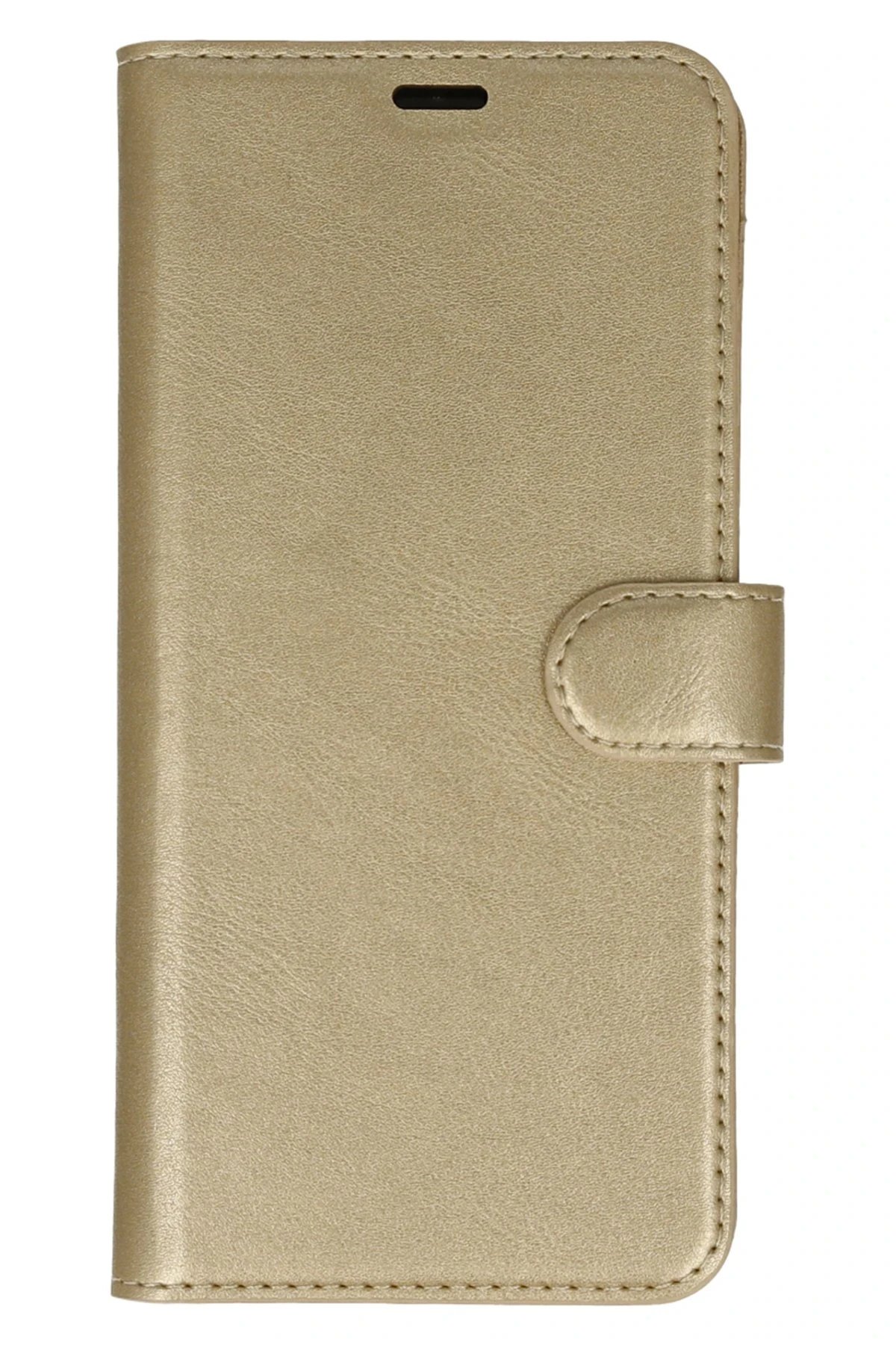 iPhone 14 Kılıf Trend S Plus Kapaklı Kılıf - Gold-(5796) - Görsel 4